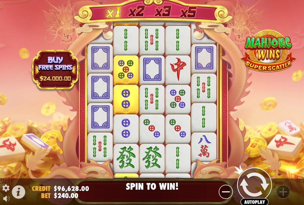 Mahjong Wins Super Scatter